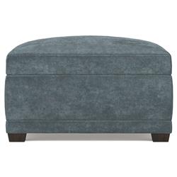 Weybridge Slate Blue Ottoman