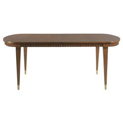 Sophia French Lisse Wood Extendable Dining Table - 77-121&quot;W