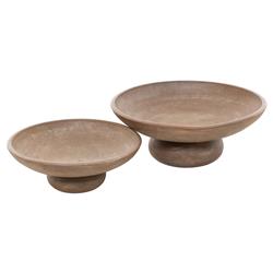 Perla Aged Natural Terracotta Bowl - Set of 2
