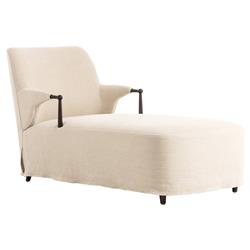 Brently Broadway Dune Linen Chaise