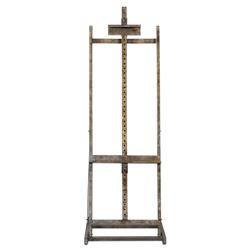 Grayfox Brushed Iron Art Easel