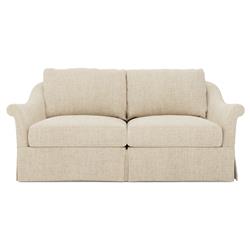 Amelie Warm Oatmeal Loveseat - 72&quot;