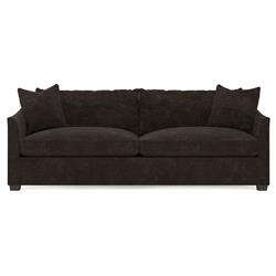 Clairmont Dark Chocolate 2-Cushion Sofa - 89&quot;