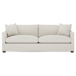 Clairmont Sea Salt Performance 2-Cushion Sofa - 89&quot;