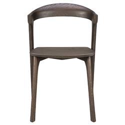 Ava Modern Classic Brown Oak Dining Chair