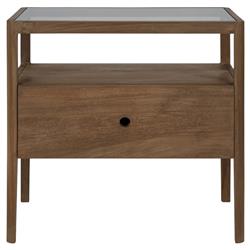 Nicole Modern Classic Reclaimed Teak Nightstand