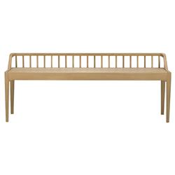 Nicole Modern Classic Oak Bench