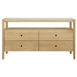 Nicole Modern Classic Oak Dresser