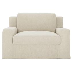 Henri Mourning Dove Chair and a Half