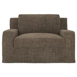 Henri Acorn Slipcovered Chair and a Half