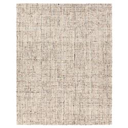 Cambridge Season Mid Century Cream Wool Textured Solid Rug - 5&#39;x8&#39;