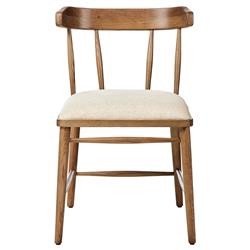 Bella Modern Classic Cream Performance Windsor Dining Side Chair