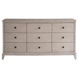 Chelle French Country Brown Oak Dresser