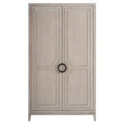 Chelle French Country Brown Oak Wardrobe
