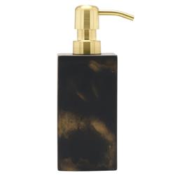 Pigeon and Poodle Duluth Global Swirled Black Resin Soap Pump