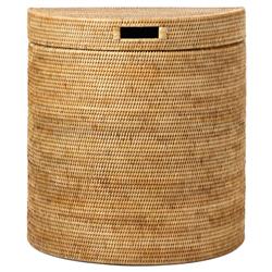 Pigeon and Poodle Belek Coastal Beach Natural Woven Rattan Hamper