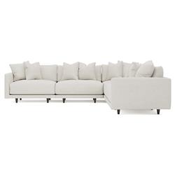 Toulouse Pearl Modular 5-Piece Corner Sectional - 129"