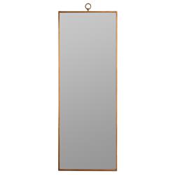 Eloise Hollywood Regency Antique Gold Rectangular Floor Mirror