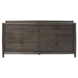 Genesis Rustic Lodge Smoked Black Oak Double Dresser