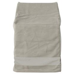 Branson Modern Classic Grey Weatherproof Outdoor Dining Chair Cover - 22&quot;