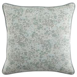 Darcy French Country Light Blue Floral Indoor Outdoor Throw Pillow - 20x20