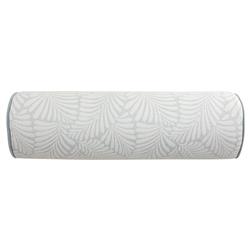 Finn French Light Blue Botanical Indoor Outdoor Bolster Pillow - 8x25