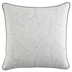 Finn French Light Blue Botanical Indoor Outdoor Throw Pillow - 20x20