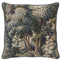 Beatrix Tapestry Forest Throw Pillow - 22x22