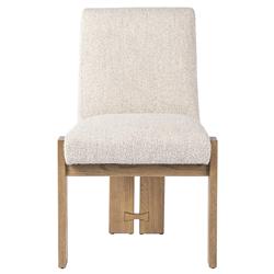Callista Modern Classic Cream Performance Dining Side Chair