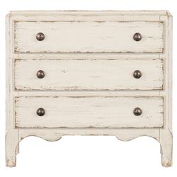 Asher French Country Cream Oak Nightstand