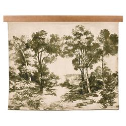 Estelle Olive Green Landscape Tapestry - 70x54