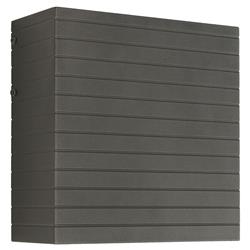 Carter Industrial Loft Aged Iron Square Outdoor Sconce