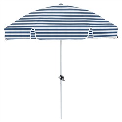 bar height patio table with umbrella hole tempered glass Commercial Tempered Glass and Steel Patio Table with Umbrella Hole - N/A -  Bed Bath & Beyond