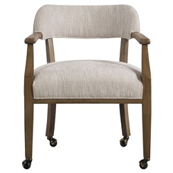 Bella Updated Traditional Beige Performance Game Chair