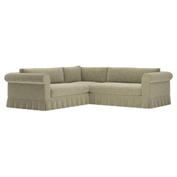 McKinley Rosemary Skirted Corner Sectional - 105”