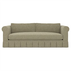 McKinley Rosemary Skirted Sofa - 90”