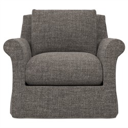 Ameerah Truffle Performance Slipcovered Chair