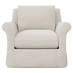 Ameerah Sea Salt Performance Slipcovered Chair