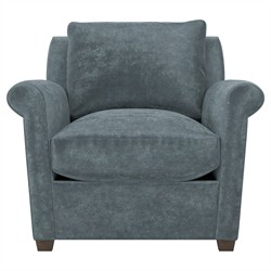 Ameerah Slate Blue Velvet Chair