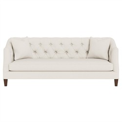 Willa Mascarpone Sustain Performance Basket Weave Sofa - 86"