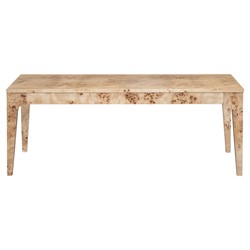 Marlo Modern Classic Light Burl Coffee Table