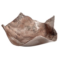 Cadell Modern Classic Bronze Aluminum Decorative Tray - Small