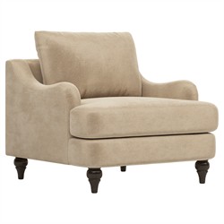 Willett Champagne Performance Velvet Chair