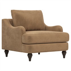 Willett Mocha Mist Performance Velvet Chair