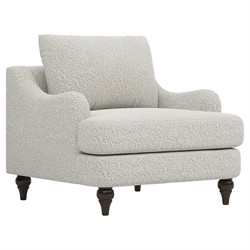 Willett Cloud Grey Textured Boucl+? Chair