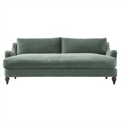 Willett Stone Pine Performance Velvet Sofa - 81&quot;