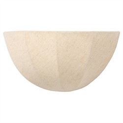 Tegan Updated Traditional Tan Linen Shade Sconce