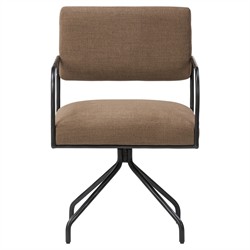 Faryn Modern Classic Brown Performance Office Chair