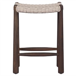 Savio Vintage White Outdoor Counter Stool