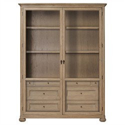 Sussex Drifted Oak Wide Cabinet